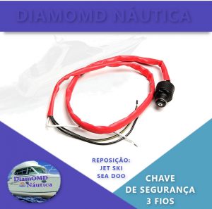 CHAVE DE SEGURANÇA – 3 FIOS – JET SKI SEA...