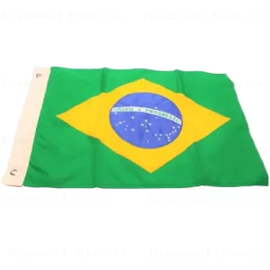 Bandeira do Brasil para Mastro Alcançado