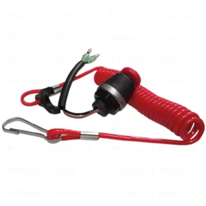 Botão De Emergência E Desligamento Motores Mercury Super 15 E 25 HP