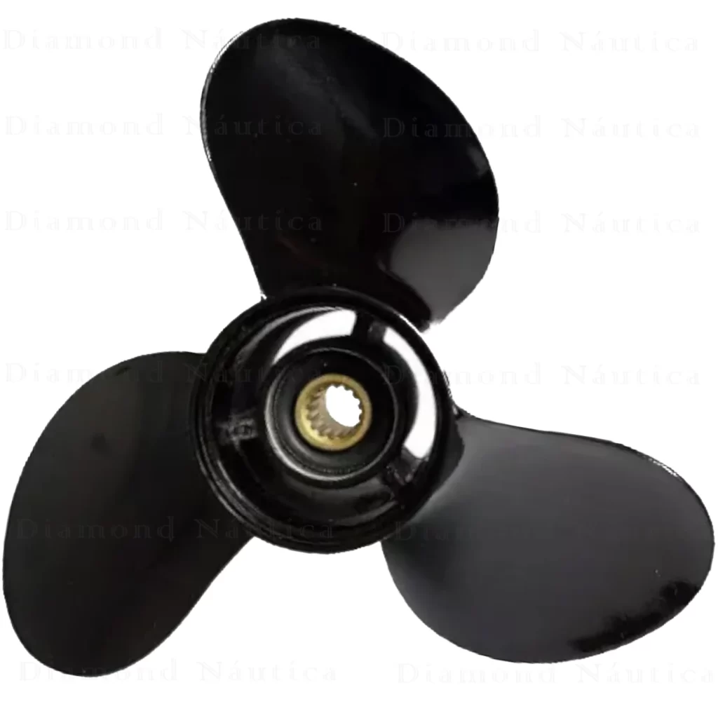Hélice Para Motor Johnson Evinrude 3.3 HP Pinado 7.5 x 6 - Diamond Náutica