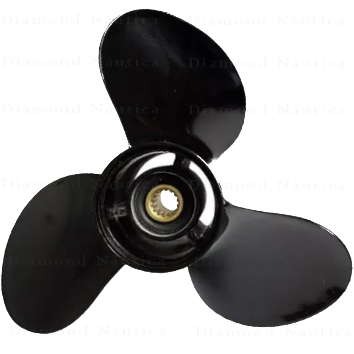 Hélice Para Motor de Popa Johnson/Evinrude 3 e 4 HP Passo 7 1/2 x 7 ...