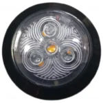 Luminária Utilitária Náutica Preto Com Led Branco Quente Luminária Utilitária Náutica Preto Com Led Branco Quente