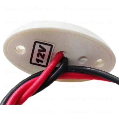 Luz De Cortesia Vermelha Com Led 12 Volts