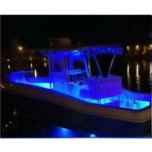 Luz De Cortesia Com Led Azul 12 Volts