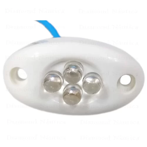Luz De Cortesia Com Led Azul 12 Volts