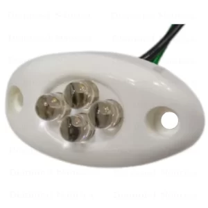Luz De Cortesia Com Led Verde 12 Volts