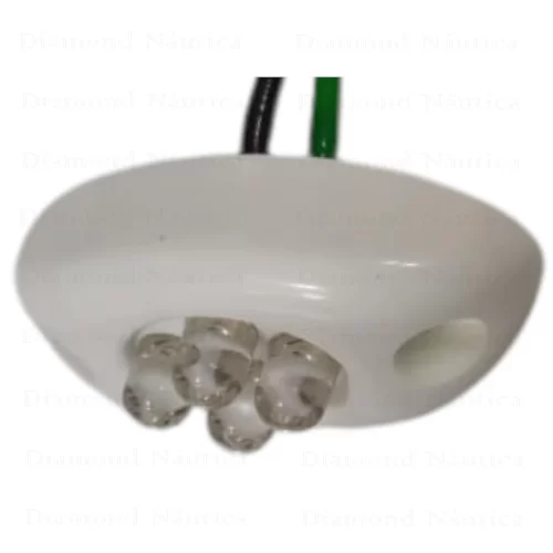 Luz De Cortesia Com Led Verde 12 Volts