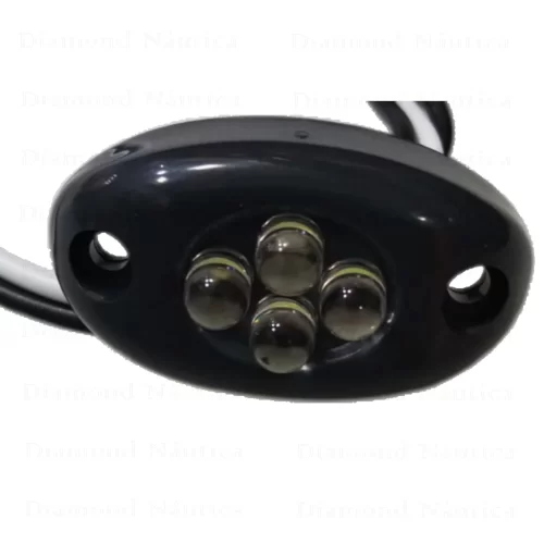 Luz De Cortesia Branco Frio Com Led 12 Volts