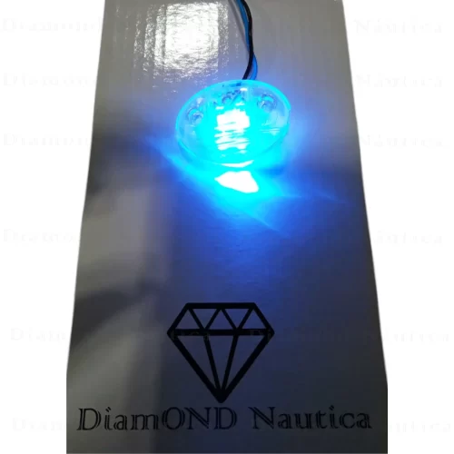 Luz De Degrau Led Azul 12 Volts