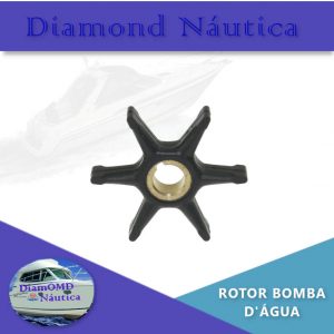 Rotor p/ Bomba D'água dos Motores Johnson Evinrude 9.5 e 10Hp até 1973
