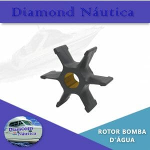 Rotor da Bomba D'agua Johnson / Evinrude 40 / 60 / 65 / 70 / 75 Hp
