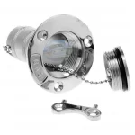 Bocal De Abastecimento Gasolina Agulheiro Em Aço Inox 316