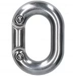 Elo Conector De Corrente Em Aço Inox Calibrado