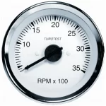 Tacômetro Conta-Giros de 3.500 RPM Motores a Diesel