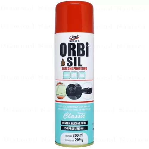 Silicone Lubrificante Protetivo Spray Orbisil Multiuso 300ml
