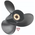 Hélice Motor Popa Mercury Mariner 30/40/50/60 Hp 2 tempos e 30/40 Hp 4 tempos tamanho 10 3/8 X 13