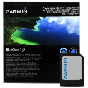 Carta Náutica Bluechart G2 SD Garmin Costa Leste America do Sul