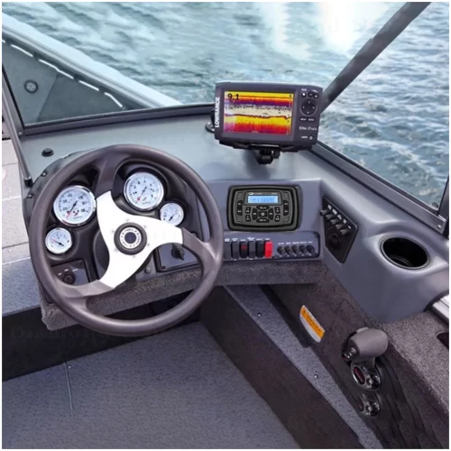 Som Marinizado Estéreo Bluetooth AM-FM 12v GR306 Barcos Lanchas