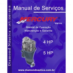 Manual De Serviço Para Motores De Popa Mercury 4 e 5 HP