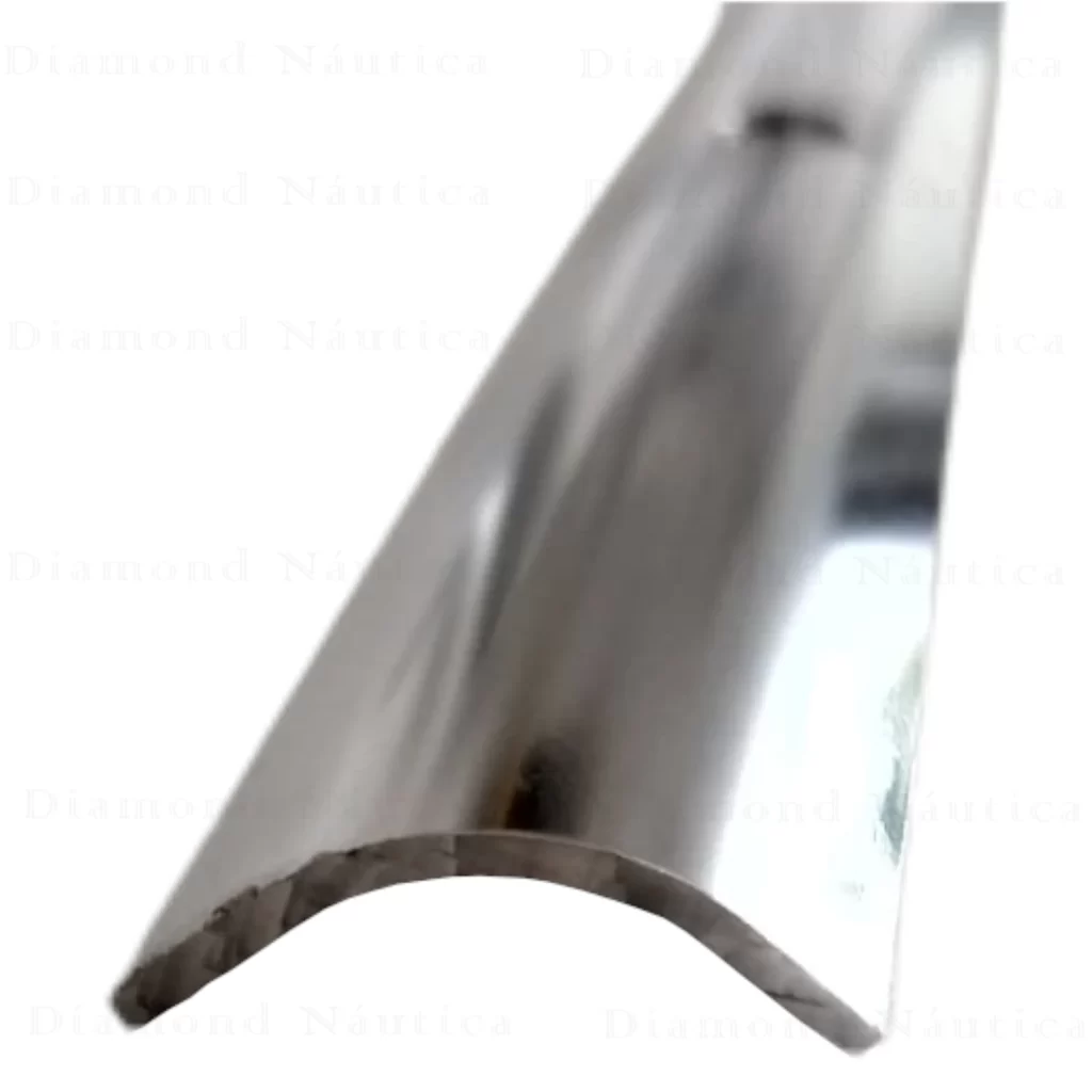 Friso Lateral Verdugo Em Aço Inox Barra De 3 Metros