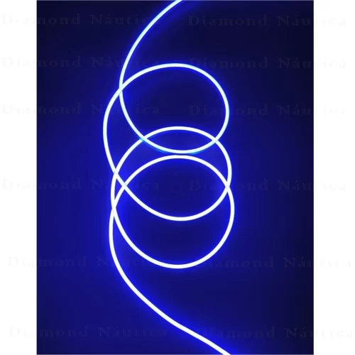 Fita LED Neon Azul 12 Volts IP65