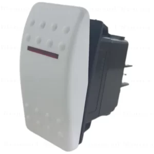 Botão Interruptor Para Buzina Com LED 12/24 Volts
