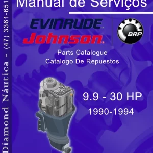 Service Manual Johnson Evinrude 9.9 - 30 HP 1990 - 1994 - Português