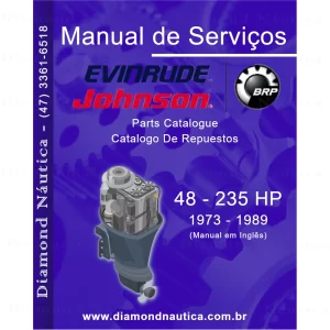 Service Manual Johnson Evinrude 48 - 235 HP 1973 - 1989 (includes Sea Drives)
