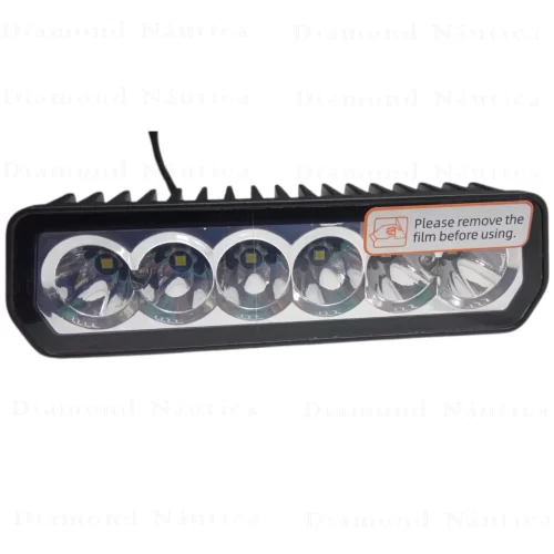 Luz Para Deck 6 Leds 30 Watts 12-24 Volts LED Branco