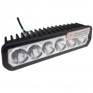 Luz Para Deck 6 Leds 30 Watts 12-24 Volts LED Branco