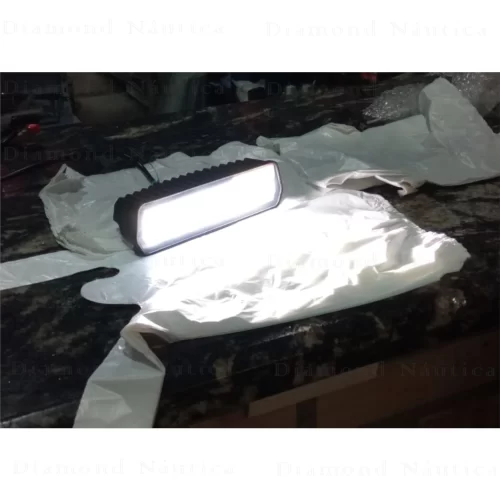 Luz Para Deck 6 Leds 30 Watts 12-24 Volts LED Branco