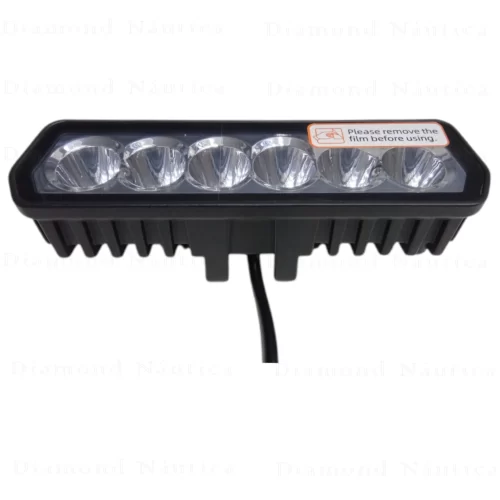 Luz Para Deck 6 Leds 30 Watts 12-24 Volts LED Branco