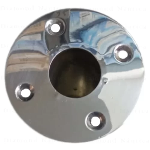 Base(Flange) Suporte Para Guarda-Sol Em Aço Inox