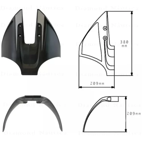 Hidrofolio Estabilizador Para Motores De Popa Até 250 HP