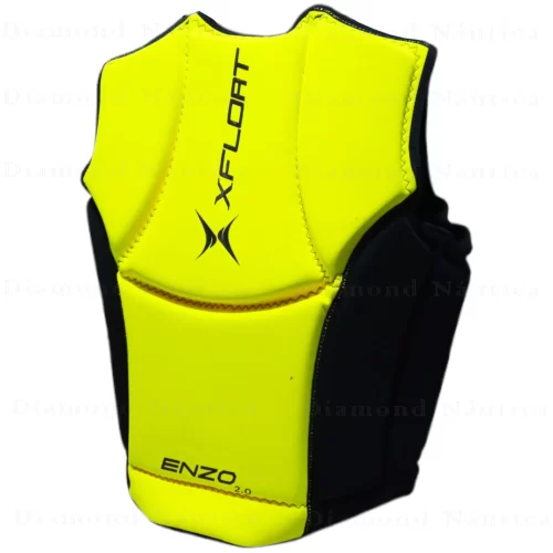 Colete Enzo 2.0 Xfloat Homologado EG1 Amarelo