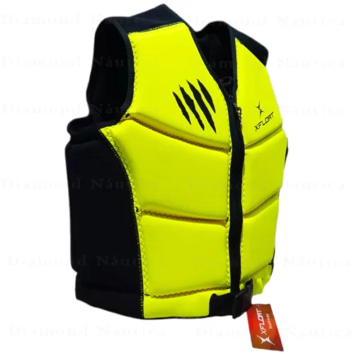 Colete Enzo 2.0 Xfloat Homologado EG1 Amarelo