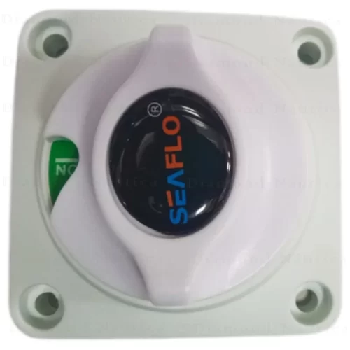 Chave Geral Marinizada Para 1 Bateria 12/24/32 Volts 275a 2 Posições