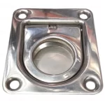 Puxador De Embutir 4 Furos Com Alça 65 x 55 Mm