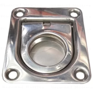 Puxador De Embutir 4 Furos Com Alça 65 x 55 Mm