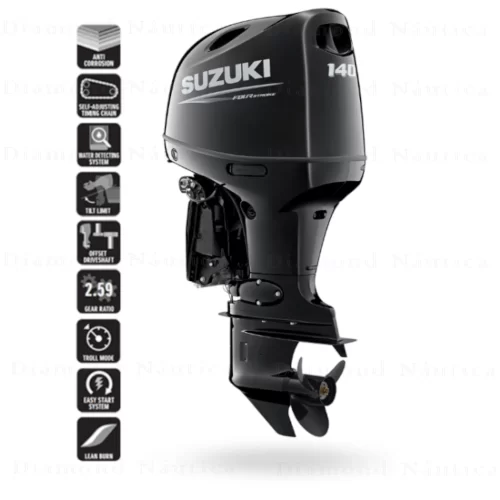 Motor De Popa Suzuki DF200ATL 4 Tempos 4 Cilindros