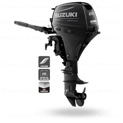Motor De Popa Suzuki DF20AS 4 Tempos Injeção Eletrônica