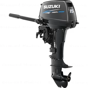 Motor De Popa Suzuki DT15AS 2 Tempos Profissional
