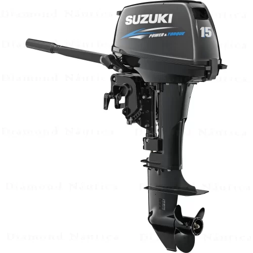 Motor De Popa Suzuki DT15AS 2 Tempos Profissional