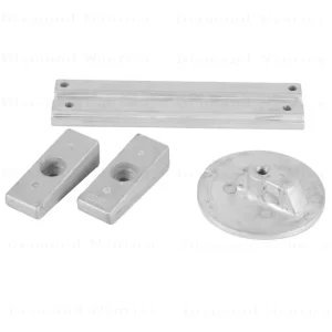 Kit Anodo Motor De Popa Mercury Verado Optimax 4 Anodos