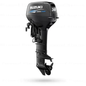 Motor De Popa Suzuki DT30RS 2 Tempos Partida Elétrica E Comando A Distância