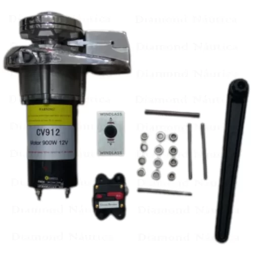Guincho Elétrico Vertical BADA 900W 12 Volts