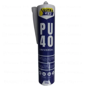 Adesivo Pu Selante Preto Poliuretano Universal 400g Ultraved