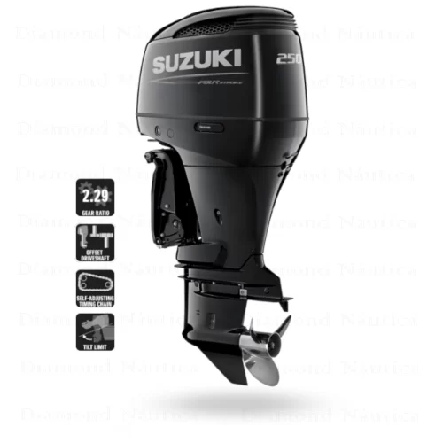 Motor De Popa Suzuki DF250TX 4 Tempos 6 Cilindros