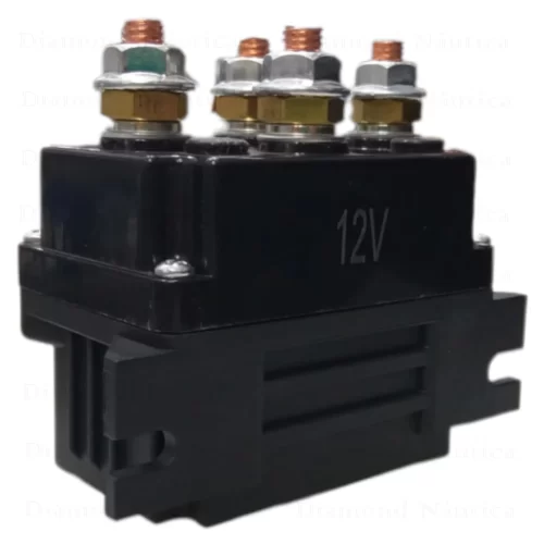 Relé Solenoide 4 Pinos Para Guincho Elétrico 12 Volts