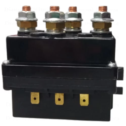 Relé Solenoide 4 Pinos Para Guincho Elétrico 12 Volts